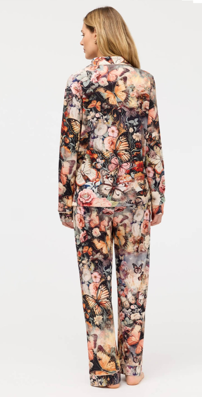 JOHNNY WAS JACLYN LONG Pajama SET