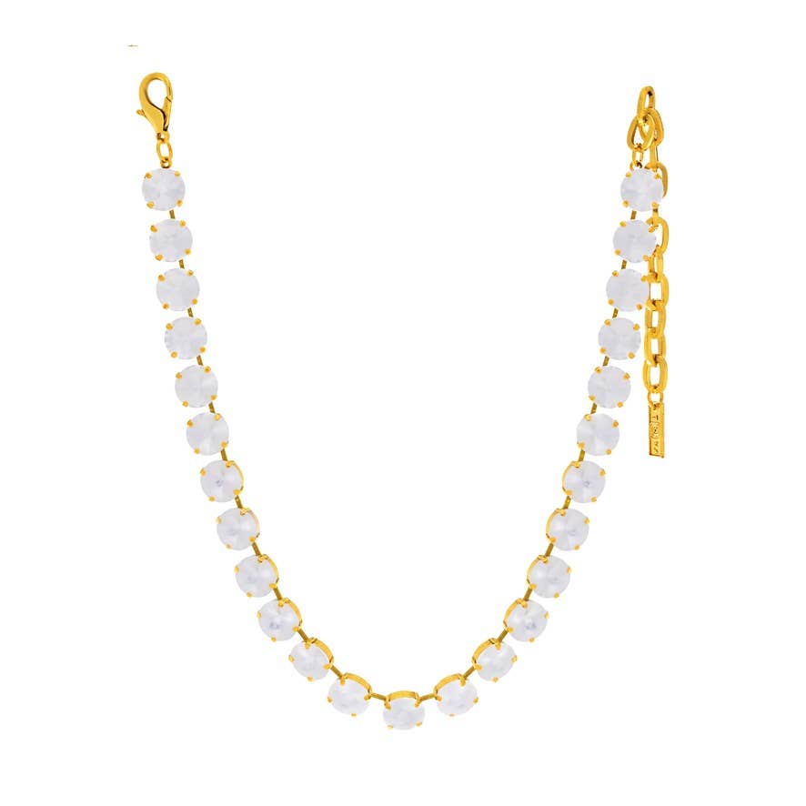 Tova The Sofia Necklace in White Matt