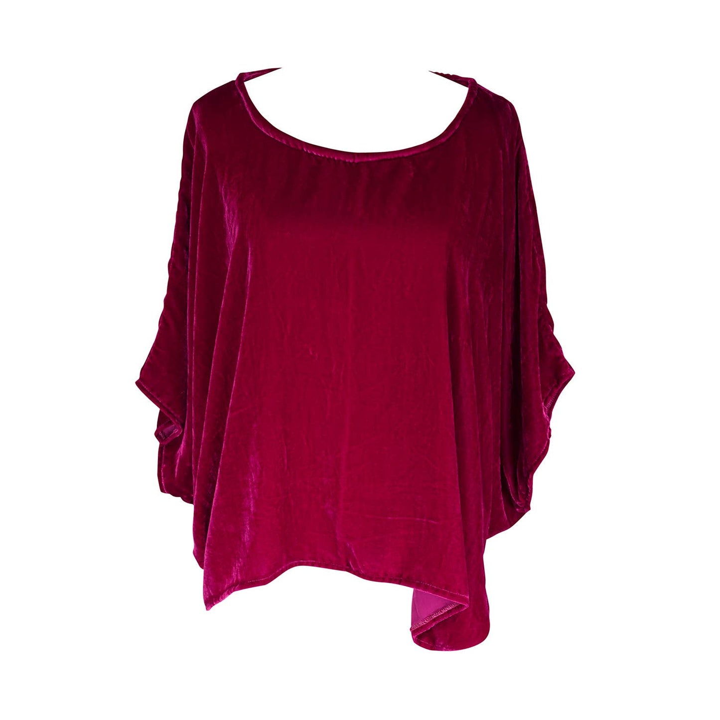 Jennifer Grace Zandra Silk Velvet Scarf Top