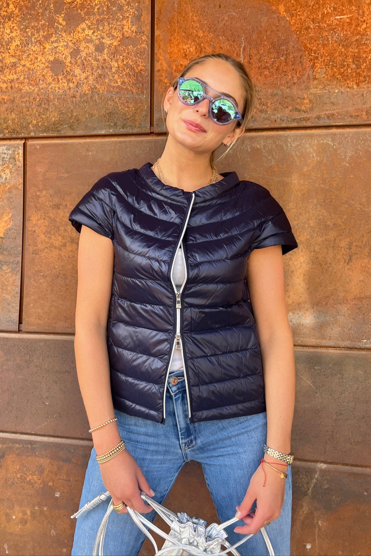 The St Ives | Down Vest | Ink Navy