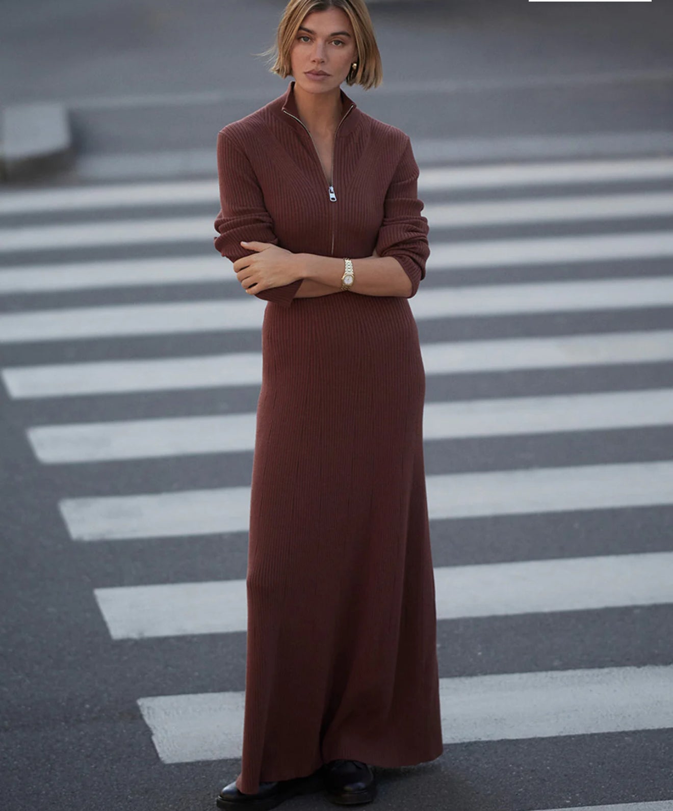 Varley Burnet Zip Knit Maxi Dress – Judees Varley Burnet Zip Knit Maxi Dress – Judees