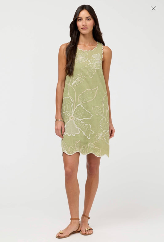 Johnny Was TANK SHIFT DRESS