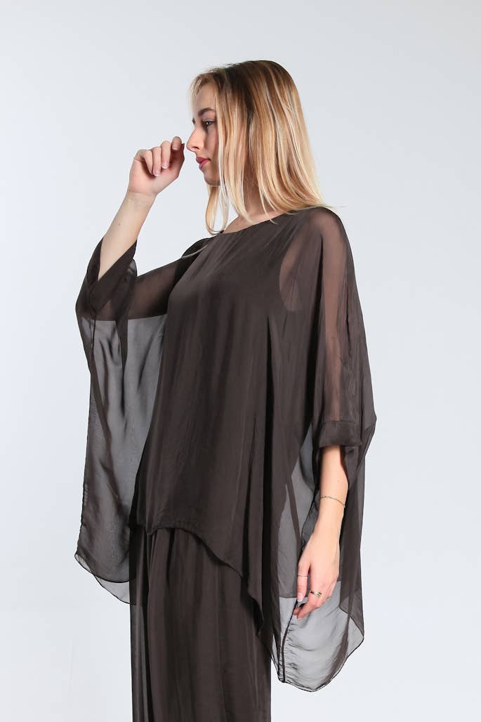 Sofia Silk Kaftan (BQ201)