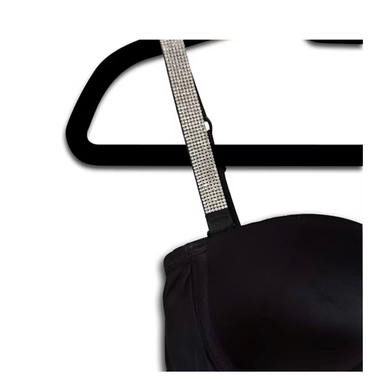 Strap It's Petite Clear Crystal Interchangeable Adjustable Strap