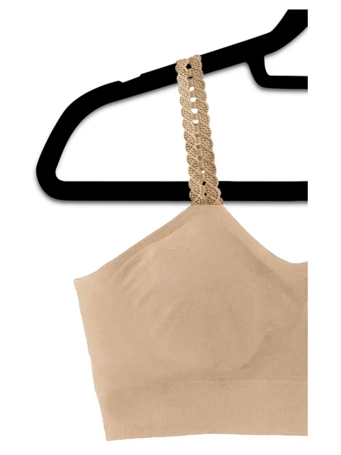 Strap It’s Plus Bra with Loop Gold Stud Straps