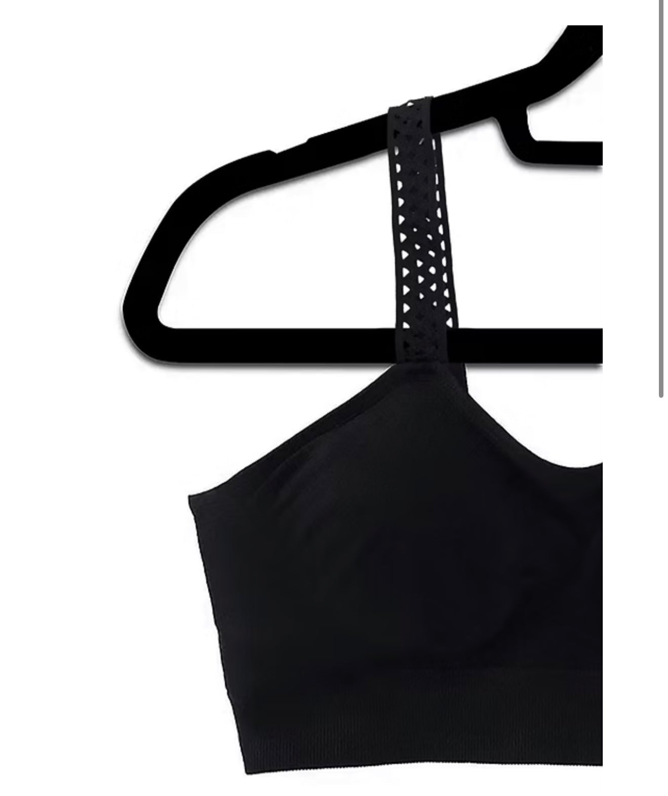 Strap It’s Plus Bra with Lattice Straps