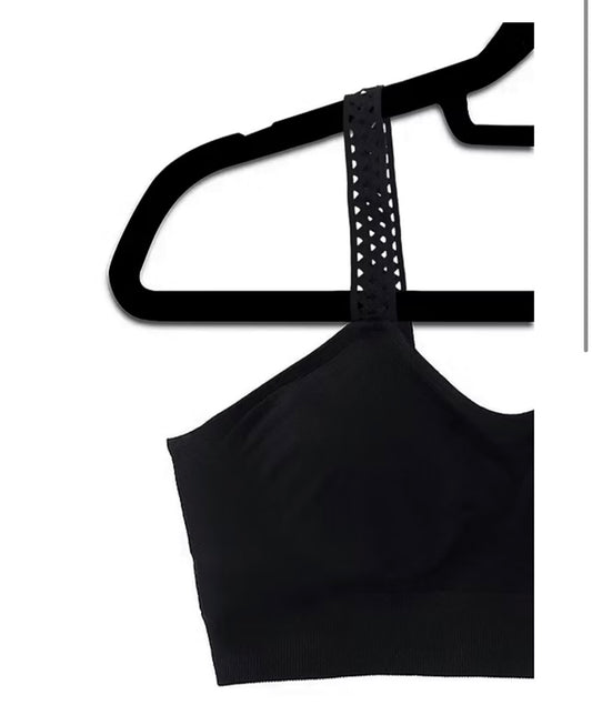 Strap It’s Plus Bra with Lattice Straps