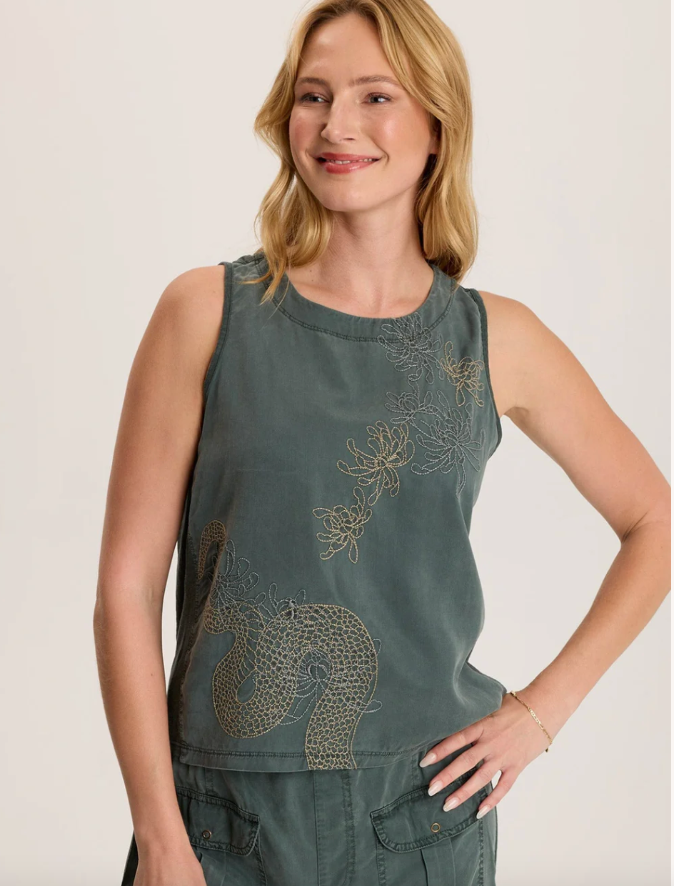 Quan Embroidered Tank