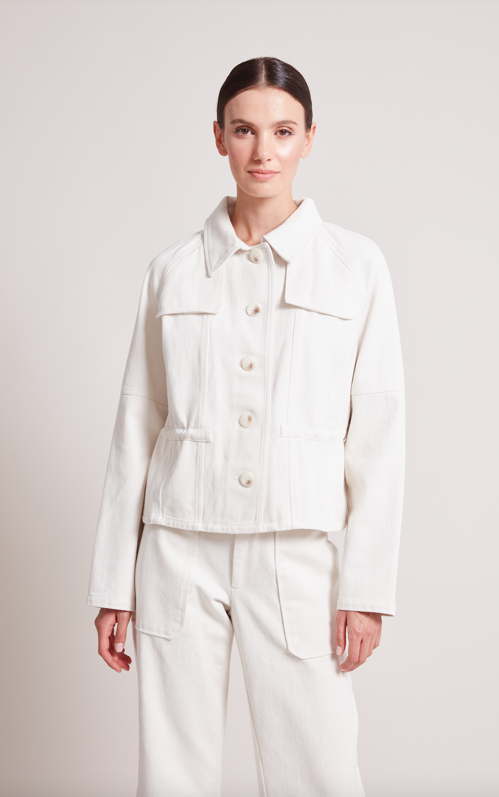 Rae short denim jacket