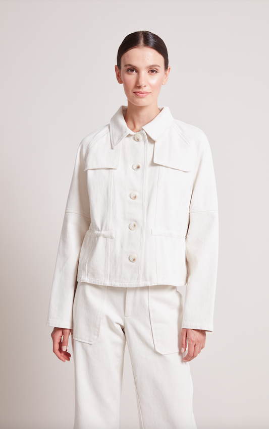 Rae short denim jacket