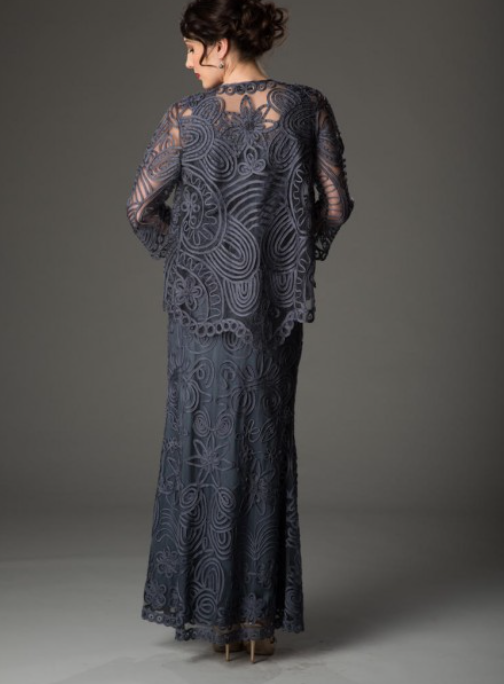 SOUL MATES Soutache Lace Three Piece Skirt Set