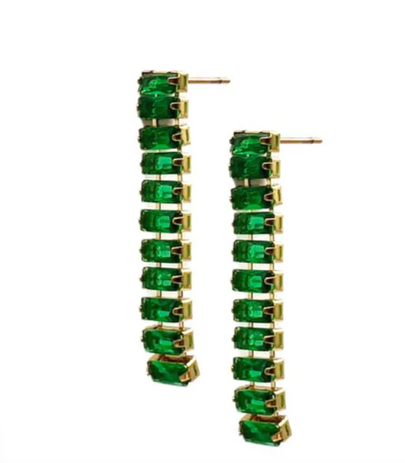 SAHIRA Elessia Earring - Emerald