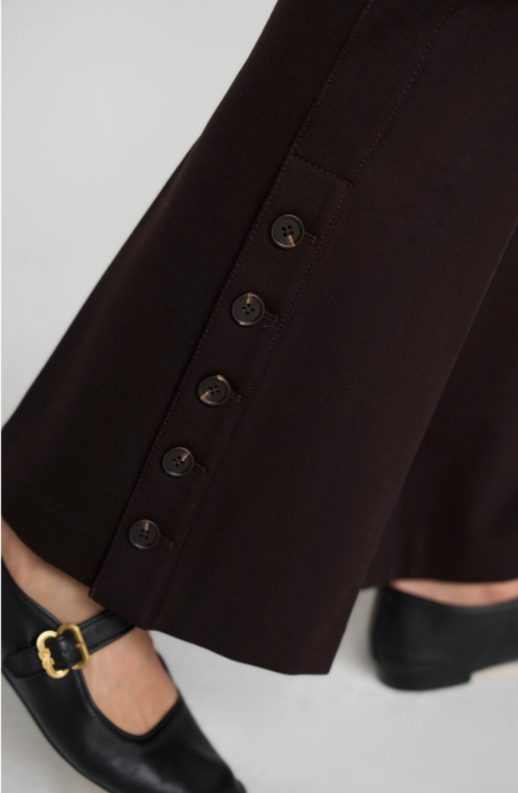 Stella Kick Flare W/ Button Hem