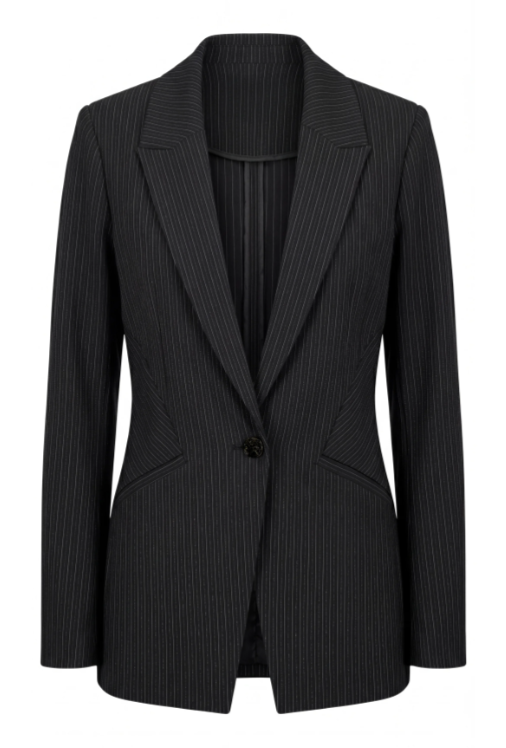 Fitted Cutaway Blazer
