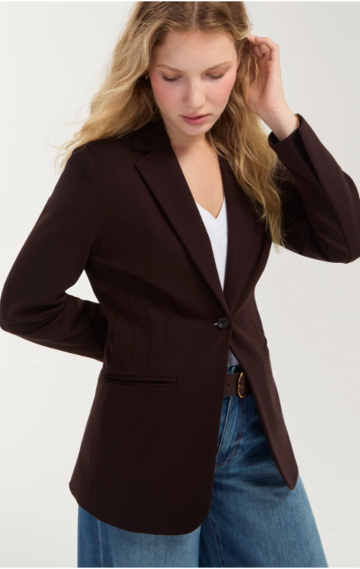 Fit And Flare Blazer