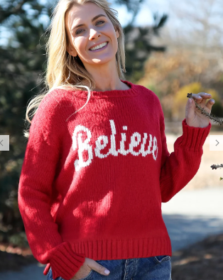 Wooden Ships Believe Cropped Crew Chunky