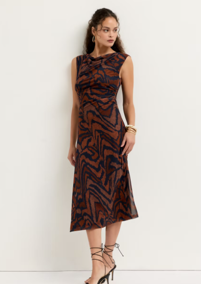 Johnny Was Leyla Midi Dress