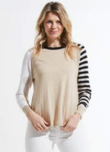 Spots and Stripes Sweater