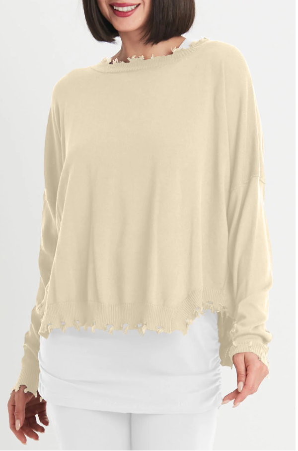 Shabby Chic Crewneck Sweater