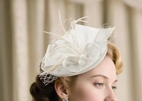 Little Star Fascinator Tea Party Hat -Pillbox Kentucky Hat for Women