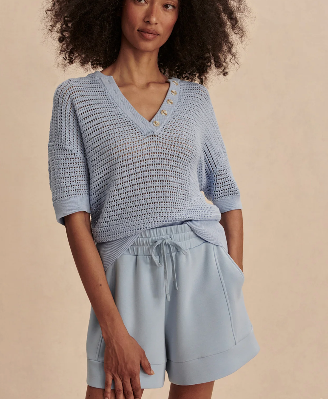 Varley Callie Knit Top
