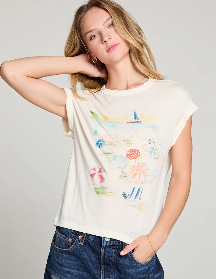 Chaser Painterly St Tropez Tee