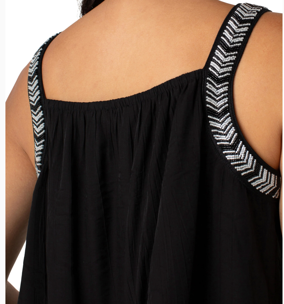 Liverpool Sleeveless Woven Tank