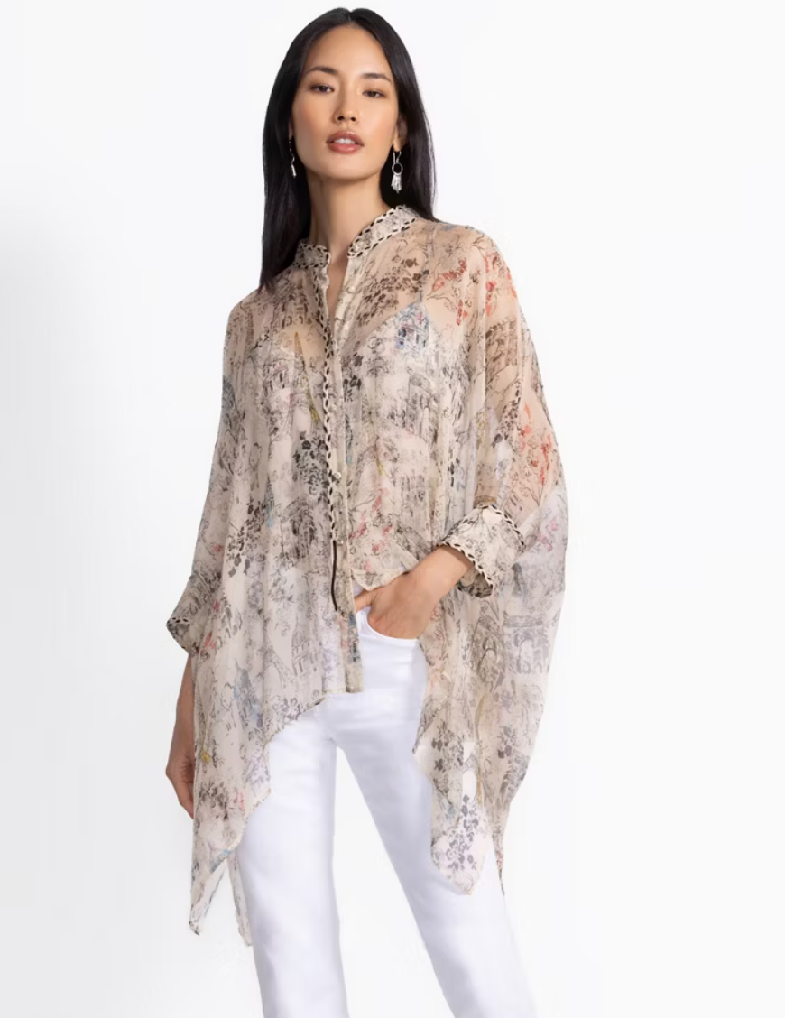 Johnny Was Katia Oversized Blouse