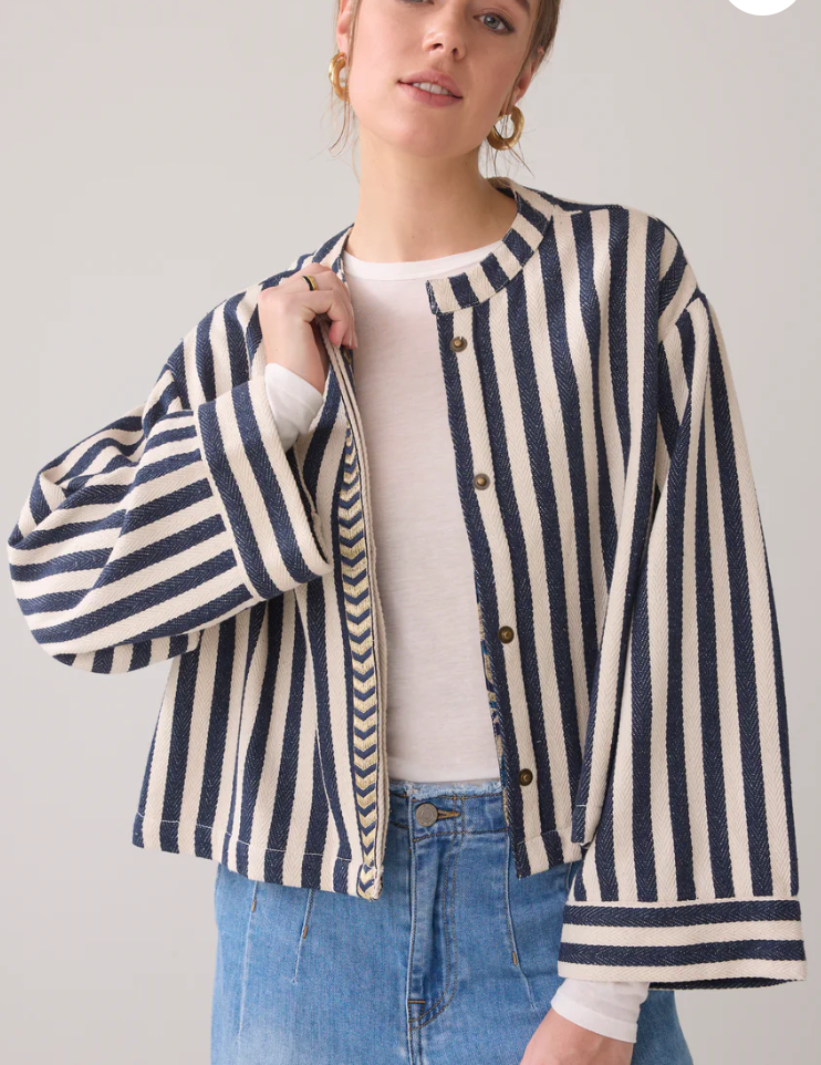 Summum Short Stripe Jacket