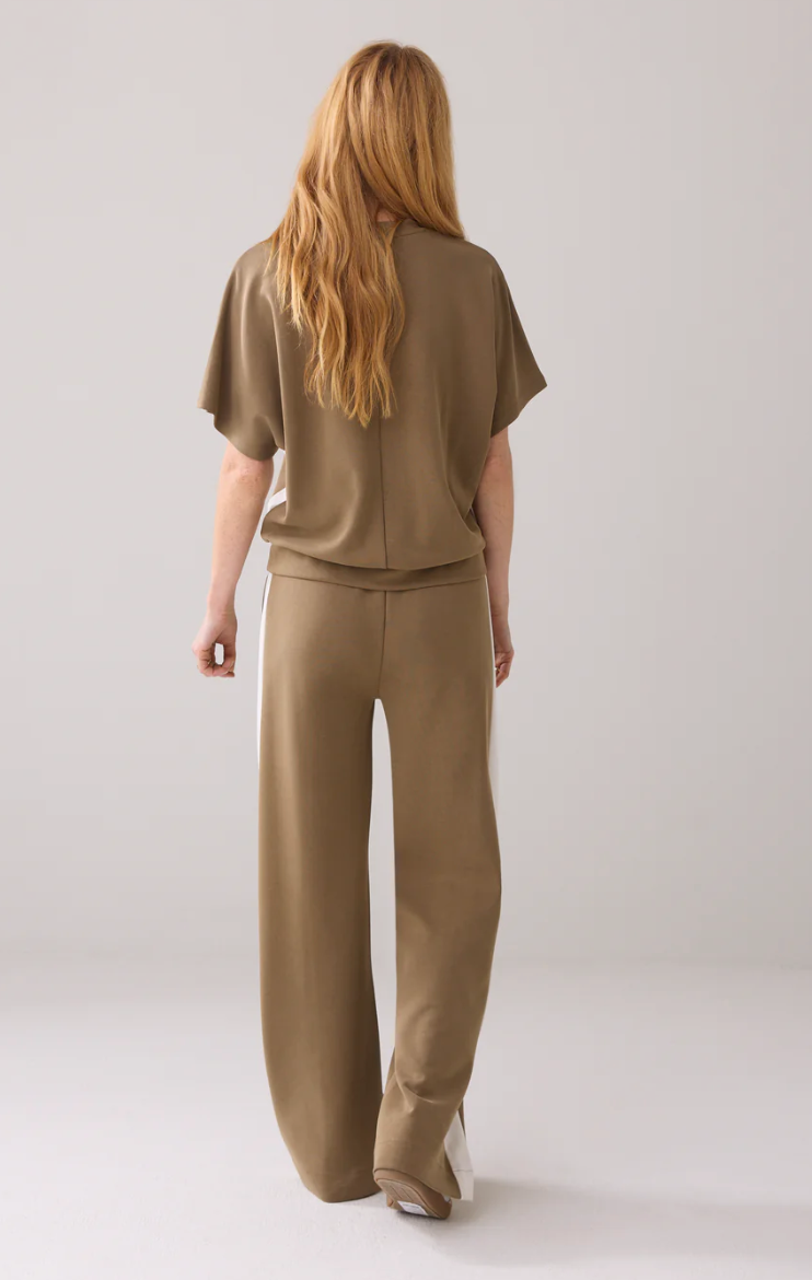 Summum Wide Leg Soft Scuba Pants
