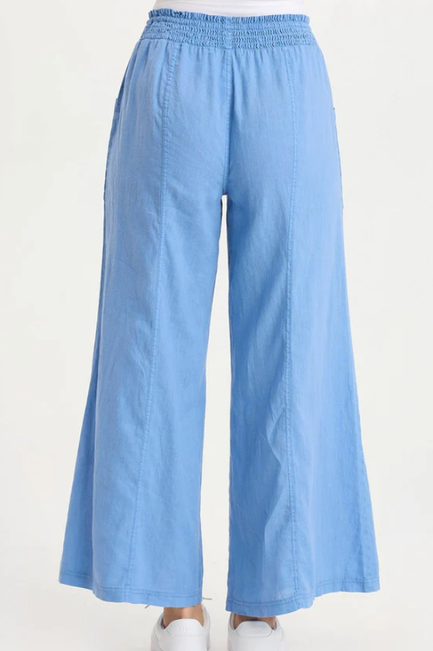 XCVI Pia Effortless Linen Wide Leg Pants