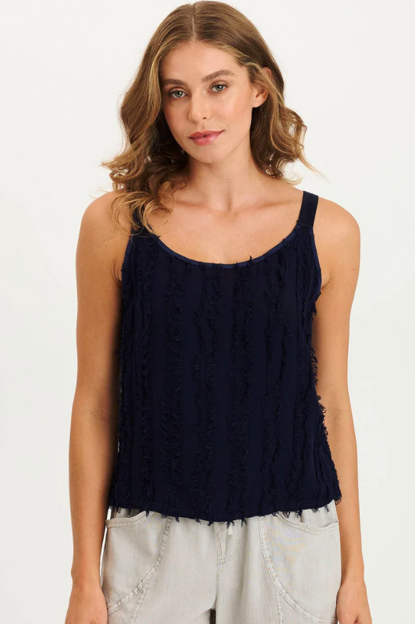 XCVI Haddon Breezy A-Line Tank