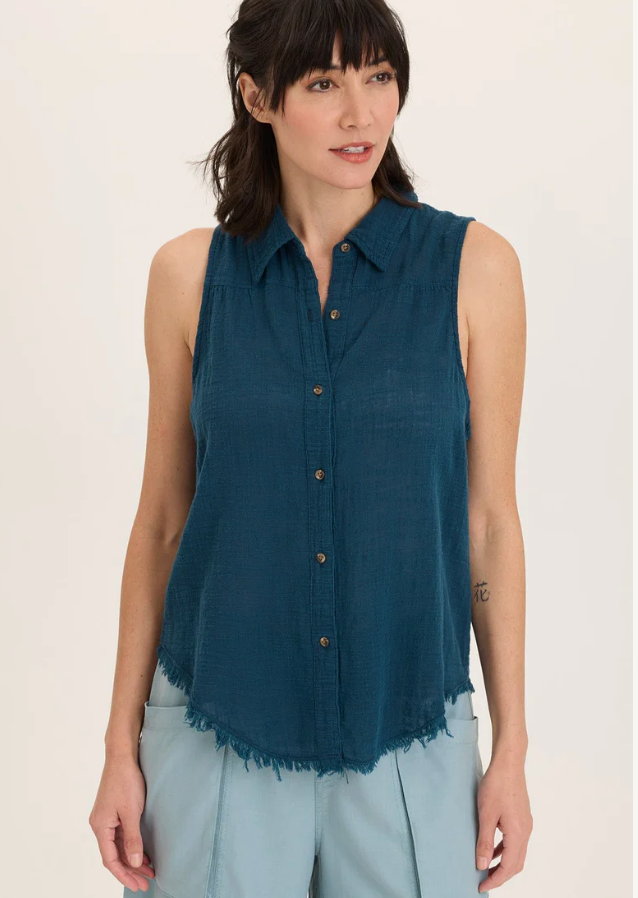 XCVI Otto Cotton Top