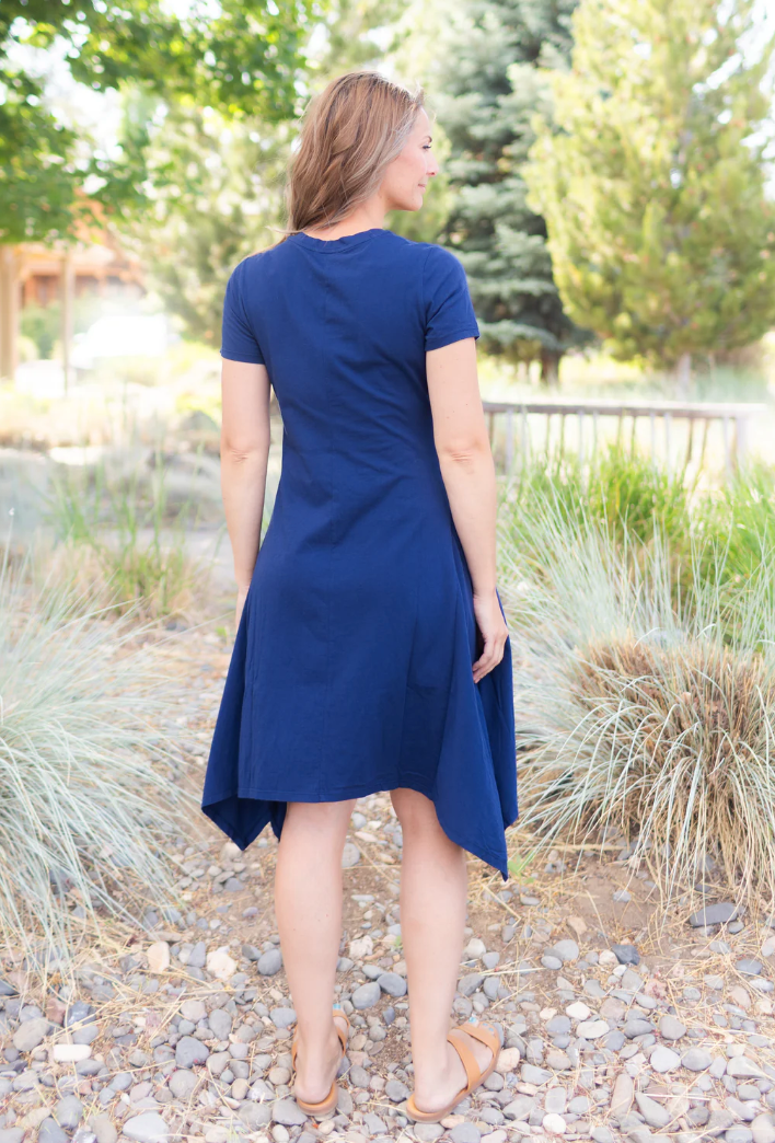 Johnny Was Dacie Handkerchief Knit Dress