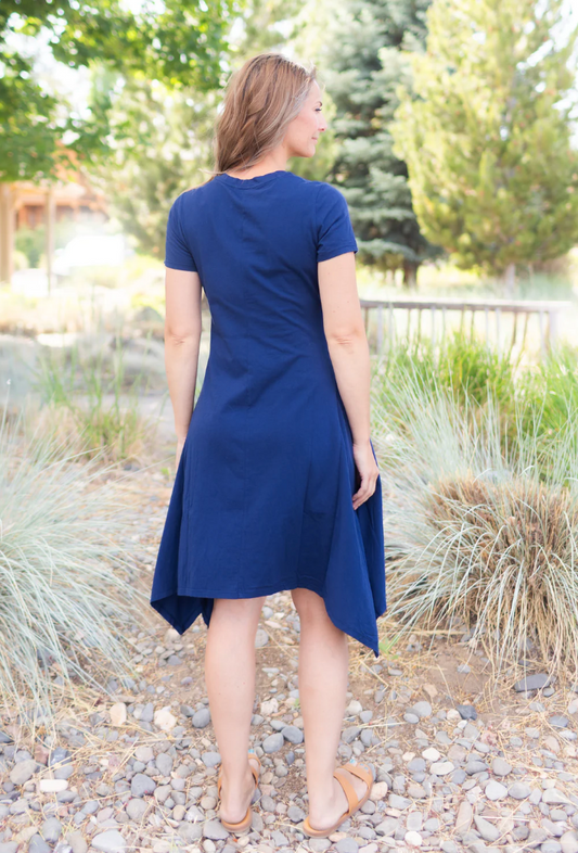 Johnny Was Dacie Handkerchief Knit Dress