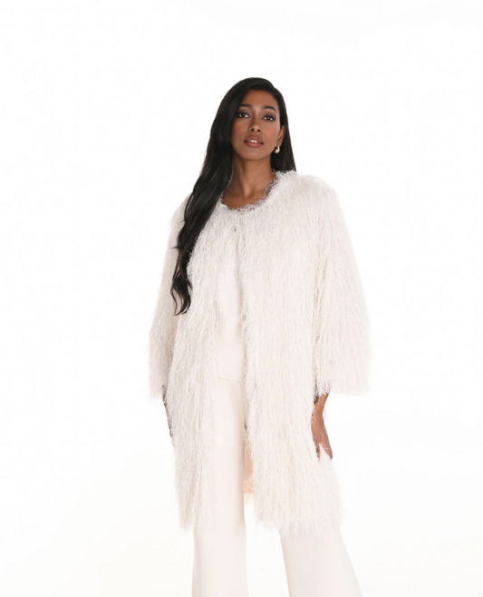 Frank Lyman 3/4 Sleeve Textured Vest Style Jacket