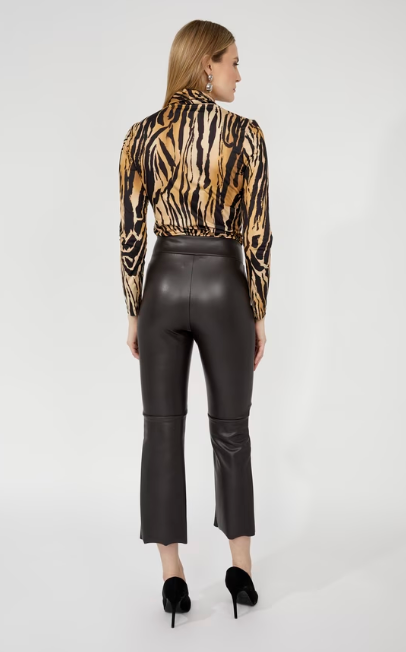Frank Lyman High-waisted Cropped Trousers