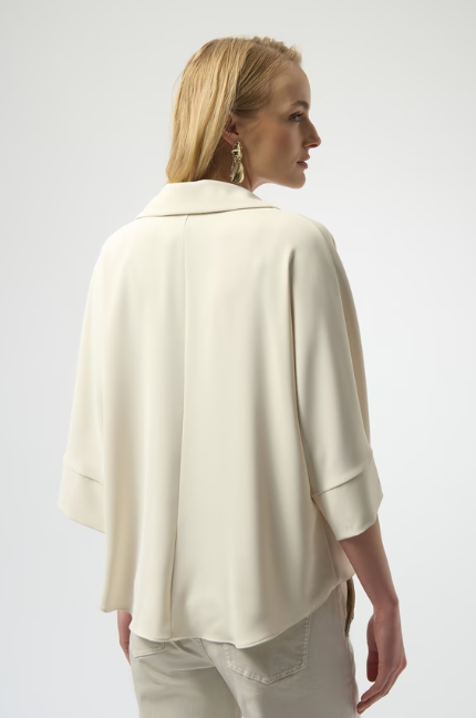 Joseph Ribkoff V-neck Relaxed Fit Pullover