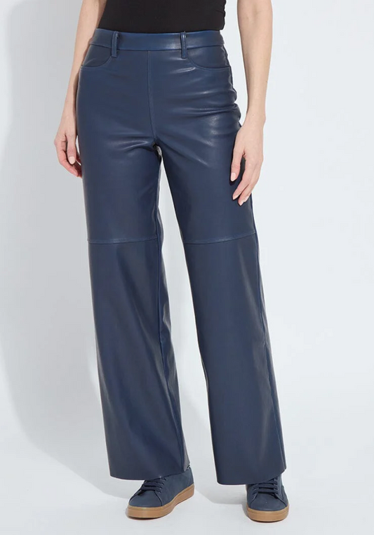 Lysse Cortina Hi Waist Wide Leg Vegan Leather