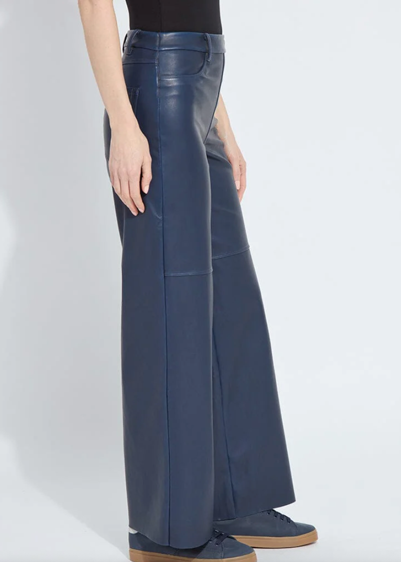 Lysse Cortina Hi Waist Wide Leg Vegan Leather