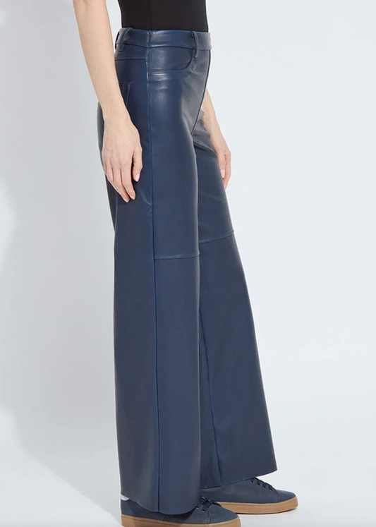 Lysse Cortina Hi Waist Wide Leg Vegan Leather