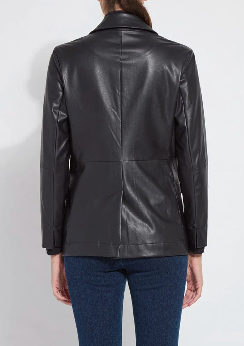 Lysse Versatile Vegan Leather Blazer