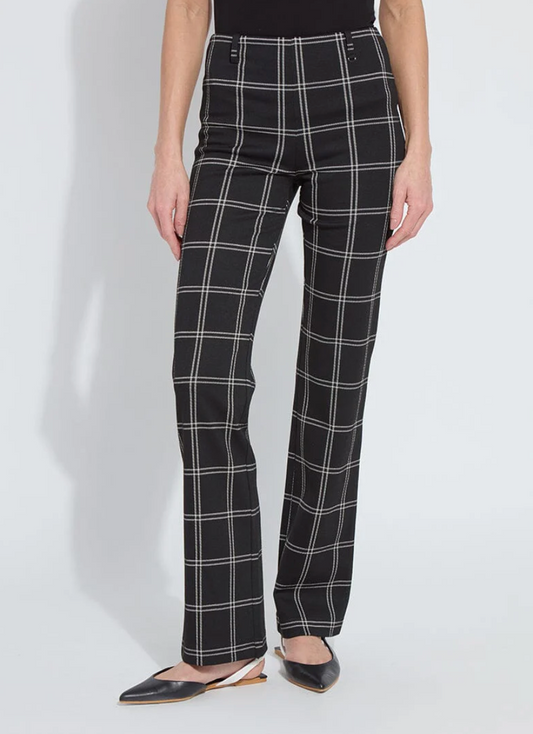 LYSSE Patterned Baby Bootcut Pant (33 Inseam)