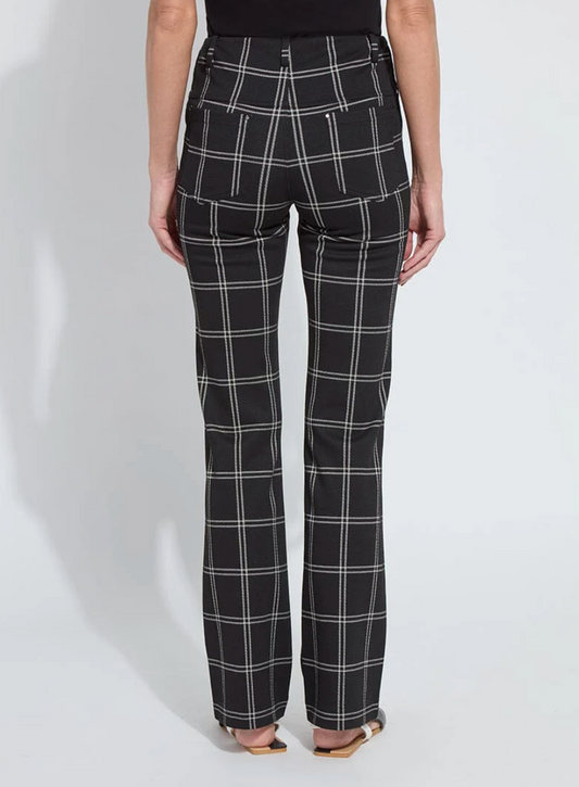 LYSSE Patterned Baby Bootcut Pant (33 Inseam)