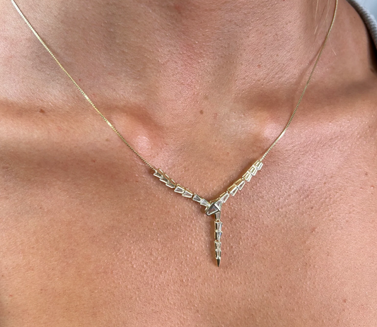 SAHIRA Trina Snake Necklace
