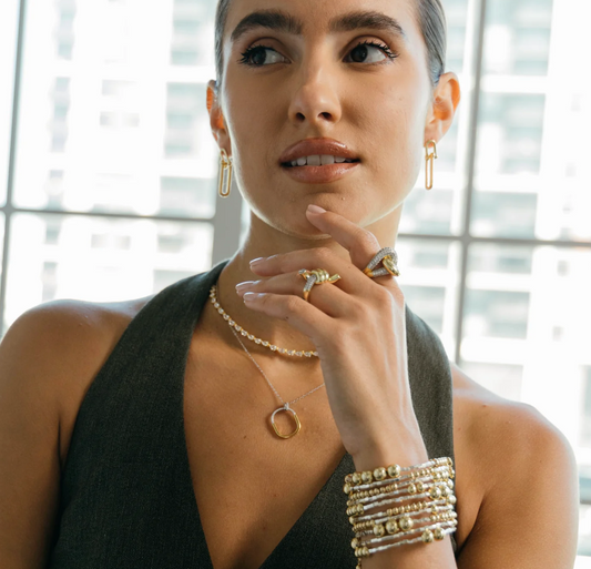 SAHIRA Kira Tennis Necklace