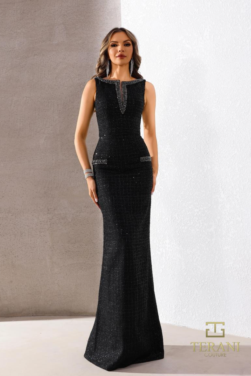 Terani Couture Evening Gown Judees Terani Couture Evening Gown Judees