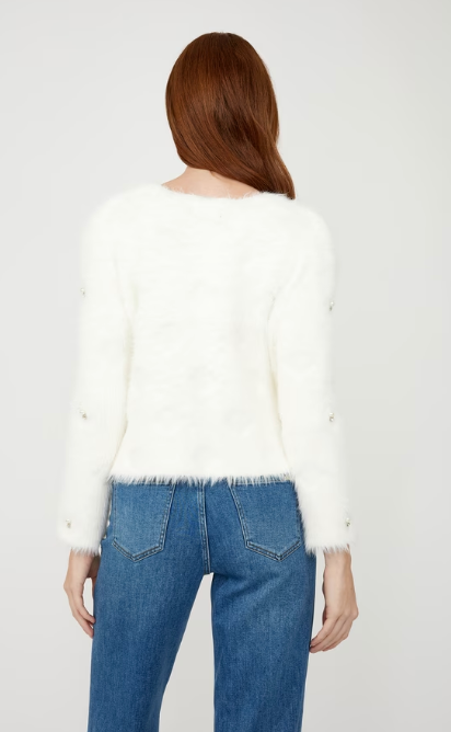 Frank Lyman Chic Jewel Crew Neck Sweater