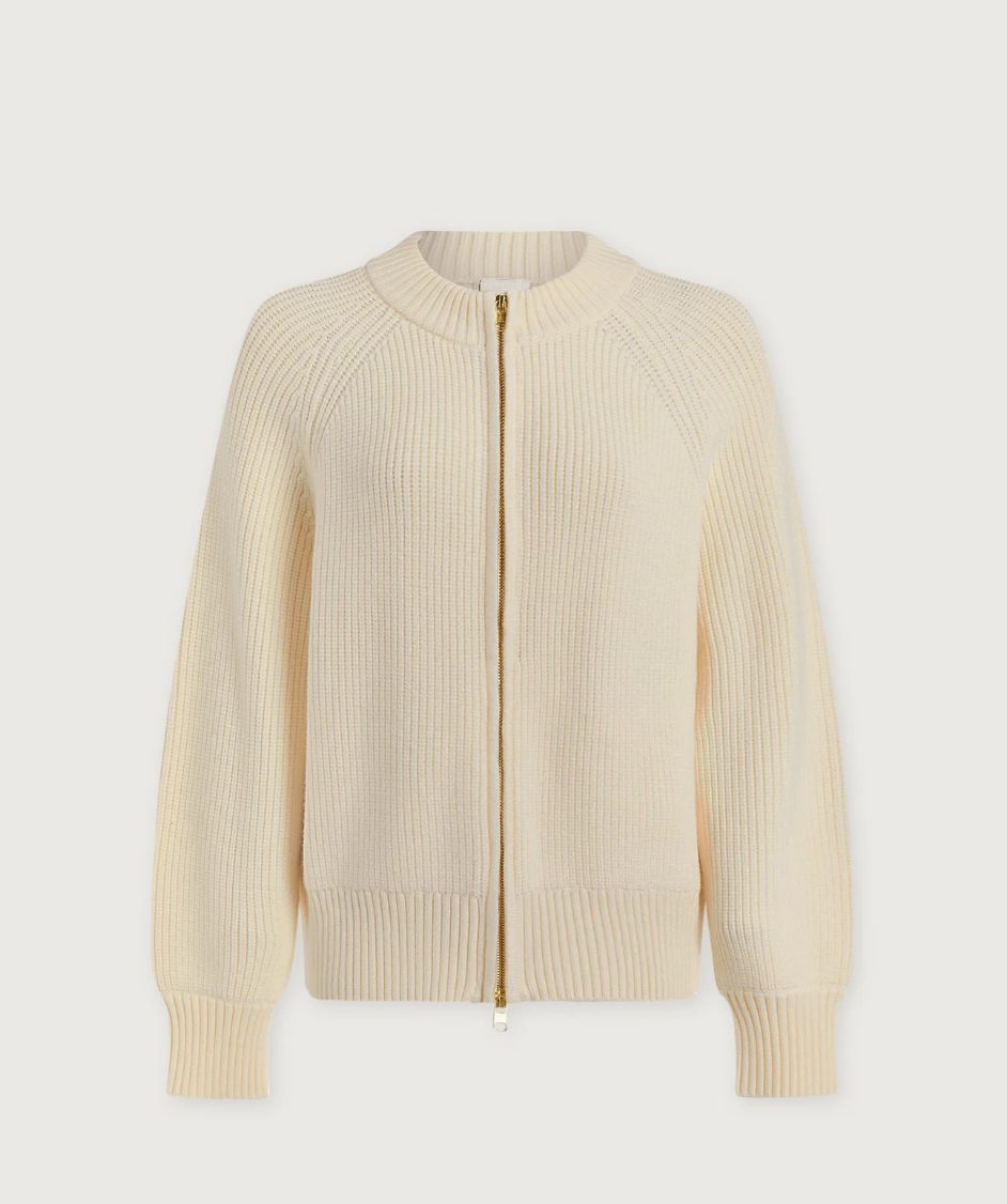 Varley Milo Zip-Through Knit Jacket