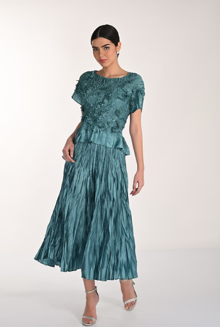 Frank Lyman Elegant A-line Midi Skirt & Top